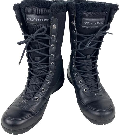 Helly Hansen Black Waterproof Winter Boots Womens Size 6 - Picture 15 of 15